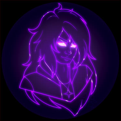 Icon Glow lineart (Inspired in EmalaJiss)